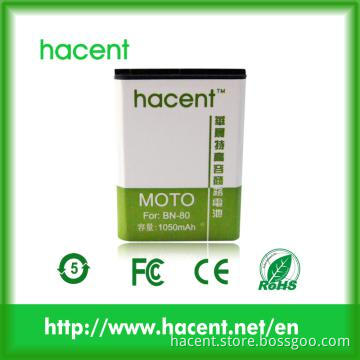 MOT  Bn80 Cell Phone Battery, Long Talking Time